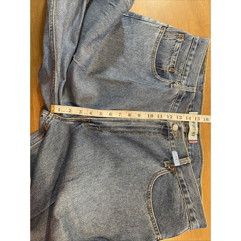 Vintage Y2K Levi's 560 Comfort Fit Jeans Men 40x34 Blue Tapered Leg (Med Wash) - Picture 4 of 11